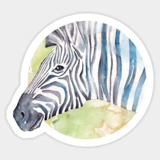 Zebra Stripes Sticker